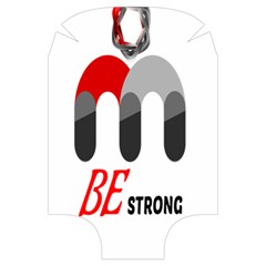 Be Strong  Luggage Cover (Large) from ZippyPress Front