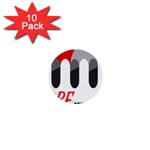 Be Strong 1  Mini Buttons (10 pack) 