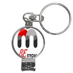 Be Strong Nail Clippers Key Chain