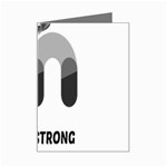 Be Strong Mini Greeting Card