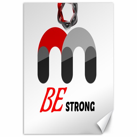Be Strong Canvas 12  x 18  from ZippyPress 11.88 x17.36  Canvas - 1