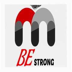 Be Strong Medium Glasses Cloth (2 Sides) from ZippyPress Front