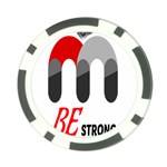 Be Strong Poker Chip Card Guard
