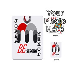 Be Strong Playing Cards 54 Designs (Mini) from ZippyPress Front - Joker1