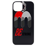 Be Strong iPhone 14 Plus Black UV Print Case