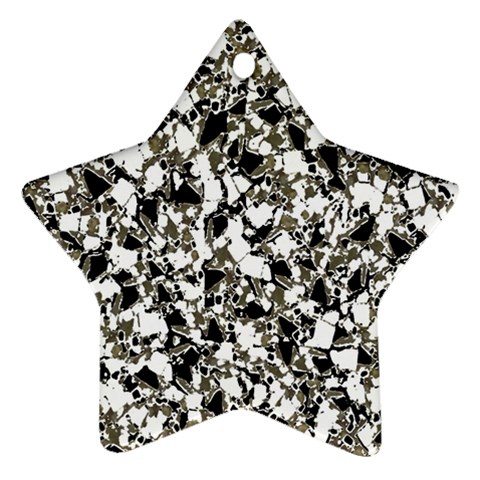 BarkFusion Camouflage Star Ornament (Two Sides) from ZippyPress Front