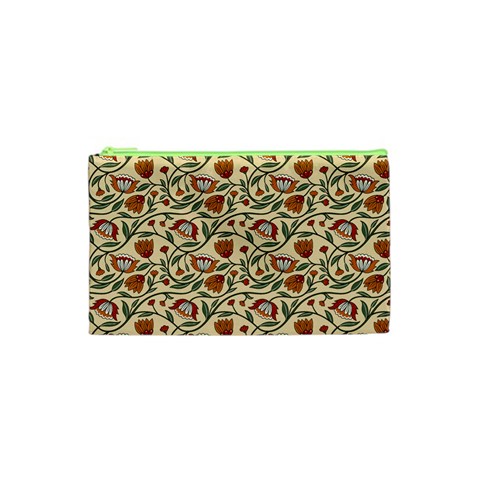Floral Design Cosmetic Bag (XS) from ZippyPress Front