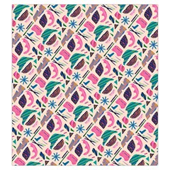 Multi Colour Pattern Drawstring Pouch (Large) from ZippyPress Back