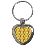 Heart Diamond Pattern Key Chain (Heart)