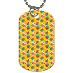 Heart Diamond Pattern Dog Tag (Two Sides)