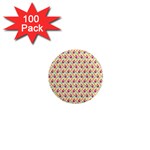 Summer Watermelon Pattern 1  Mini Magnets (100 pack) 