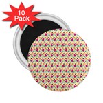 Summer Watermelon Pattern 2.25  Magnets (10 pack) 