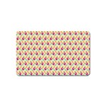 Summer Watermelon Pattern Magnet (Name Card)