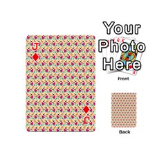 Jack Summer Watermelon Pattern Playing Cards 54 Designs (Mini) from ZippyPress Front - DiamondJ