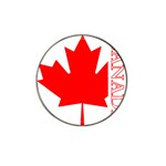 Canada Maple Leaf 2 Hat Clip Ball Marker