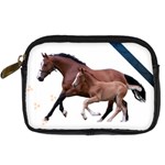 Mare and foal Digital Camera Leather Case