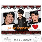 AdamLambert Photo Calendar 11 x 8.5(12-Months)