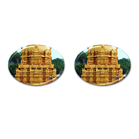 image007 Cufflinks (Oval) from ZippyPress Front(Pair)