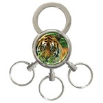 Tiger 3-Ring Key Chain