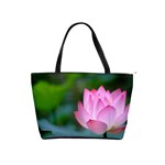 Pink Flower Classic Shoulder Handbag