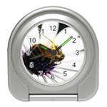 Bee on a Daisy Travel Alarm Clock
