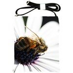 Bee on a Daisy Shoulder Sling Bag