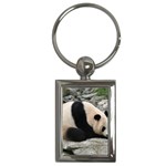 Giant Panda Key Chain (Rectangle)
