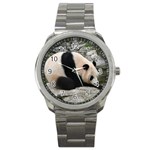 Giant Panda Sport Metal Watch