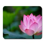 Pink Flowers Large Mousepad