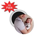 Father and Son Hug 1.75  Magnet (10 pack) 