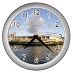 Hong Kong Ferry Wall Clock (Silver)