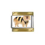 dog-photo Gold Trim Italian Charm (9mm)