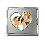 dog-photo Mega Link Heart Italian Charm (18mm)