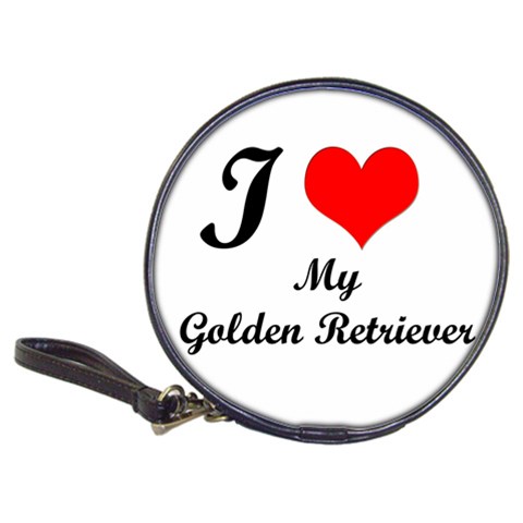 I Love My Golden Retriever Classic 20 Front