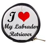 I Love My Labrador Retriever Mini Makeup Bag