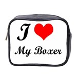 I Love My Boxer Mini Toiletries Bag (Two Sides)