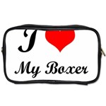 I Love My Boxer Toiletries Bag (Two Sides)