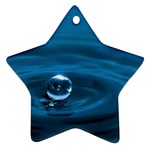Water Drop Ornament (Star)