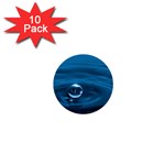 Water Drop 1  Mini Button (10 pack) 