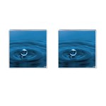 Water Drop Cufflinks (Square)