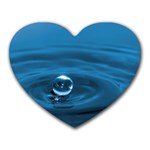 Water Drop Mousepad (Heart)