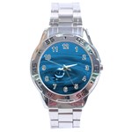 Water Drop Stainless Steel Analogue Men’s Watch