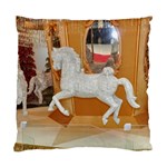 White Horse Cushion Case (One Side)