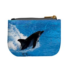 Swimming Dolphin Mini Coin Purse from ZippyPress Back