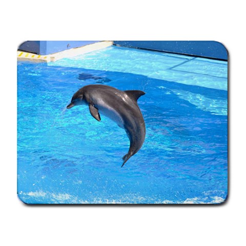 Jumping Dolphin Small Mousepad from ZippyPress Front