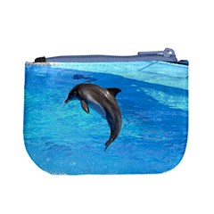 Jumping Dolphin Mini Coin Purse from ZippyPress Back