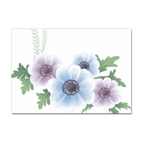 Flower028 Sticker A4 (10 pack) from ZippyPress Front
