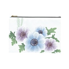 Flower028 Cosmetic Bag (Large) from ZippyPress Front