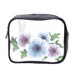 Flower028 Mini Toiletries Bag (Two Sides) from ZippyPress Front