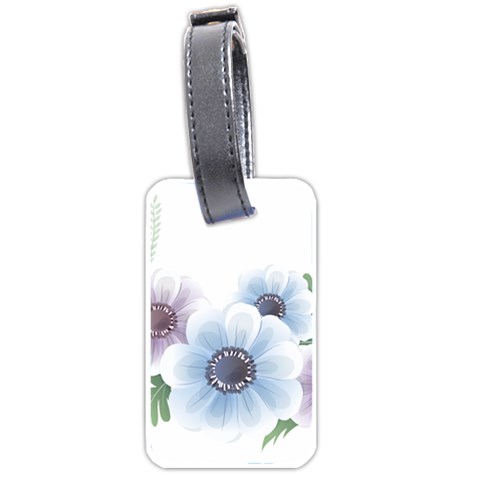 Flower028 Luggage Tag (one side) from ZippyPress Front